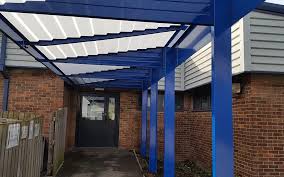 Freestanding Walkway Canopy Systems