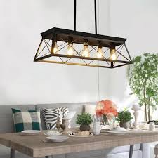 Sunpez 5 Light Black Rustic Chandelier