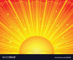 sun rays royalty free vector image