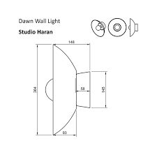 Dawn Wall Light Wall Sconce In