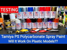 Testing Tamiya Ps Polycarbonate Spray