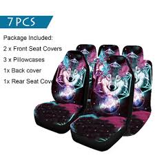 Seat Covers 1 2 7pcs Car Seat Cover