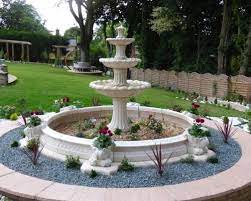 Ultimate Marble Garden Water Fountain
