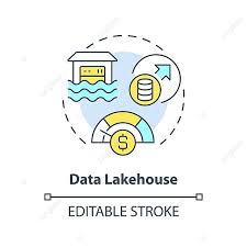 Data Lakehouse Concept Icon