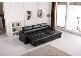 3 Seater Genuine Leather Sofabed With