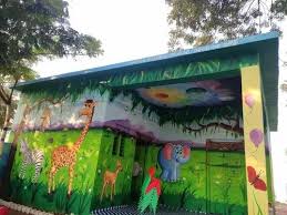Anganwadi School Wall Painting In India