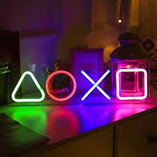 Neon Sign Ps4 Ps5 Game Icon Light Wall