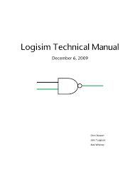 Logisim Technical Manual Pdf Mvnu