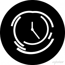 Time Clock Watch Icon Concept Of Ui