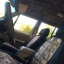 Camo Headliner Seat Covers And