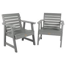 2 Weatherly Garden Chairs Coastal Teak