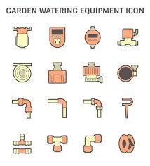 Garden Drainage System Equipment Icon