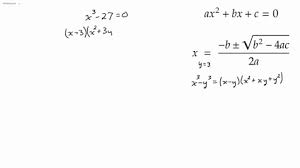Solved Solve Each Cubic Equation Using