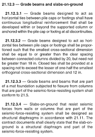grade beam reinforcement requirements