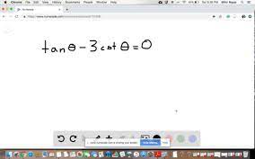 Solved Solving Trigonometric Equations