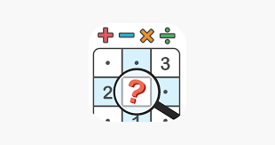 Cross Math Math Puzzle On The
