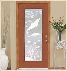 Looking For Dory Privacy Glass Door