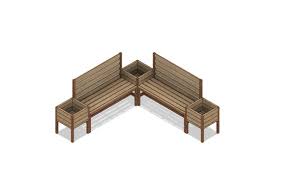 Diy Build Plans Outdoor Corner Bench