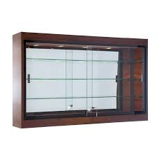 Wall Mounted Display Case Glass