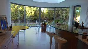 Curved Glass Sliding Doors Epping