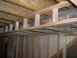 Frame A Basement Ceiling For Drywall