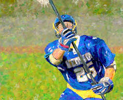 Lacrosse Art Print Canvas Fine Art