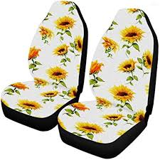 Sunflower Pattern Sunflower Seat Covers