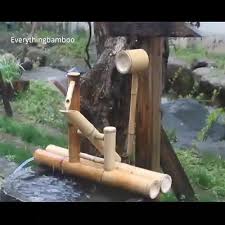 Bamboo Accents Water Feature Fountain