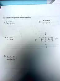 Linear Equations 3x