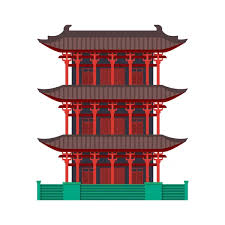 Pagoda Building Chinese Or Japanese