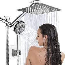 Rain Shower Head With Handheld Spray
