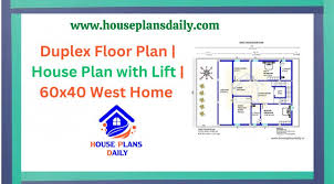 Duplex Floor Plan House Plan With