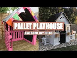 Awesome Pallet Playhouse Diy Ideas Kids