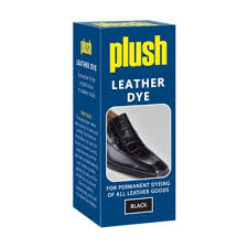 Plush Leather Dye 50ml Black Dis Chem