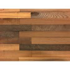 3 X 24 Reclaimed Solid Wood Wall Paneling In Brown Smart Paneling