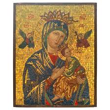 Vatican Micro Mosaic Of Madonna