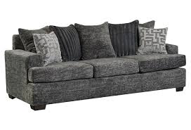 Buy Collette Charcoal Sofa Loveseat