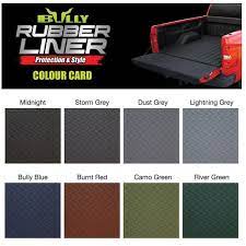 Rubber Truck Bed Liner In Storm Grey