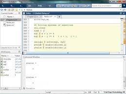 Solve Simultaneous Equations In Matlab