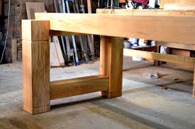 handmade oak dining tables