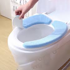 Padded Toilet Seat In Winter