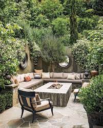 Backyard Seating Patio Garden Design