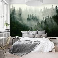 Foggy Forest Wallpaper Mural Landscape