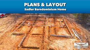 Sadler Barndominium Home Plans Layout