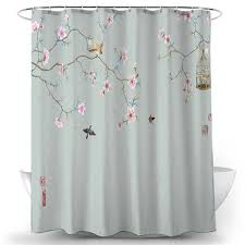 Nature Scenery Magnolia Shower Curtain