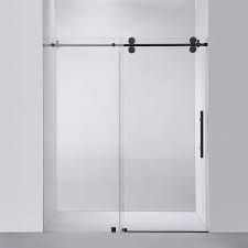 Single Sliding Frameless Shower Door