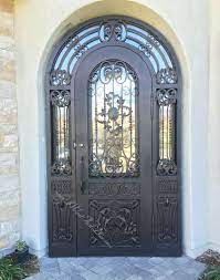 Wrought Iron Front Entry Doors