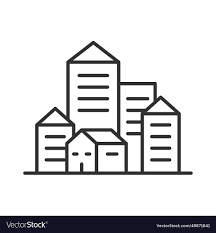 Building Icon Line Design House