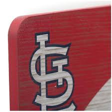 St Louis Cardinals Mdf Wooden Wall Art