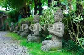 Goa Gajah Sanctuary Bali Stock Photo
